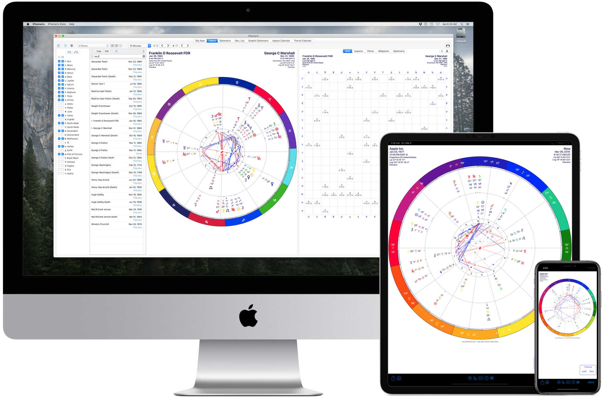 free birth chart software for mac